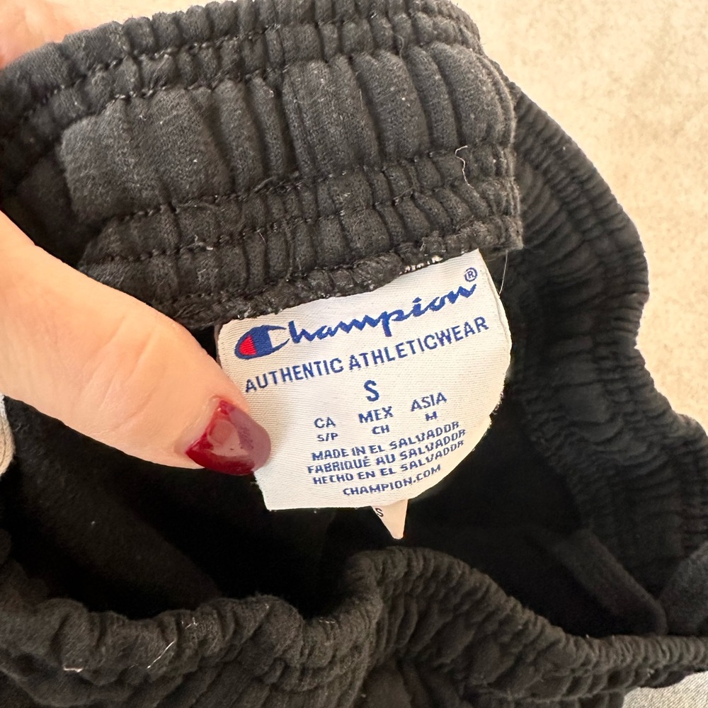 Black Champion‎ Joggers Size S - Picture 3 of 3